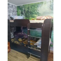 Дитяче двоярусне ліжко Твікс-2