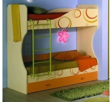 Двоярусне ліжко Фрутіс