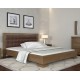 Ліжко зі спинкою Монако з дерева