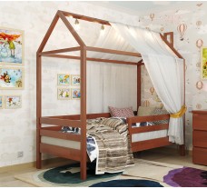 Ліжко дерев'яне дитяче Хатинка Джеррі