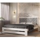 Двухспальная деревянная кровать Симфония Премиум