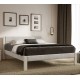 Деревянная двуспальная кровать Лофт