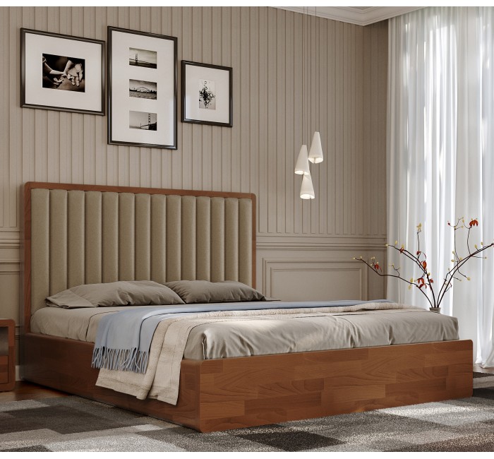 Двоспальне ліжко Глорія з високим узголів'ям