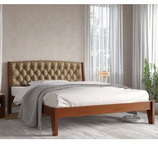 Эстетичная деревянная кровать Алекс
