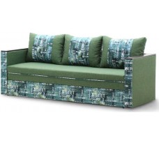 Прямий диван Ізабель з виїзним розкладним механізмом та подушками
