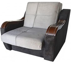 Мягкое раскладное кресло с подлокотниками Мила шириной 70 см