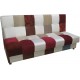 Трехместный раскладной диван без подлокотников Пиксель с нишей для белья