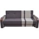 Прямий розкладний диван Соло з фігурними підлокітниками