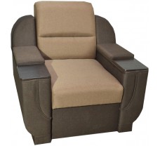 Раскладное кресло-кровать Меркурий с деревянными подлокотниками