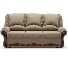 Розкладний тримісний диван Рюшо з пишними підлокітниками