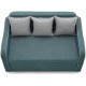 Раскладний диван для детей Норт шириной 80 см с коробом и подушками