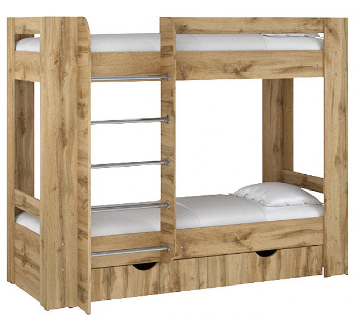Двоярусне ліжко з ящиками Дует-3