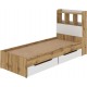 Кровать детская с выкатными ящиками и нишами Соня-7
