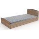 Кровать с декором Нежность МДФ 90х200 см