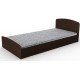 Кровать с декором Нежность МДФ 90х200 см