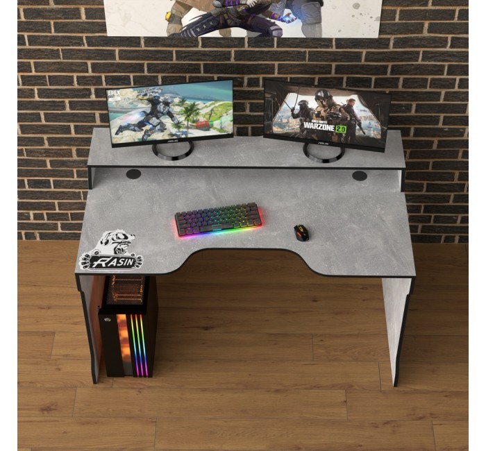 Ігровий стіл Rasin-22 з надставкою для геймерів
