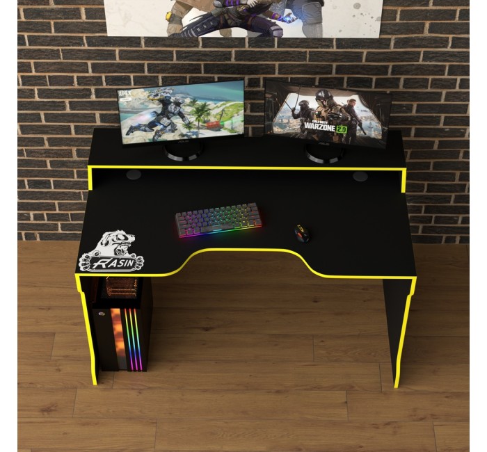 Ігровий стіл Rasin-22 з надставкою для геймерів