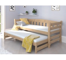 Дитяче ліжко з додатковим спальним місцем Теодора Дуо бук
