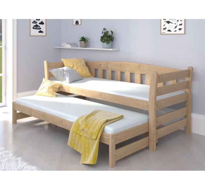 Детская кровать с дополнительным спальным местом Теодора Дуо бук
