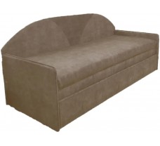 Раскладной диван-тахта Верона с нишей и прямыми подлокотниками