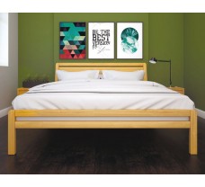 Кровать двуспальная с высокой спинкой Лакония