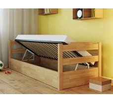 Сучасне ліжко Мілена з підйомним механізмом