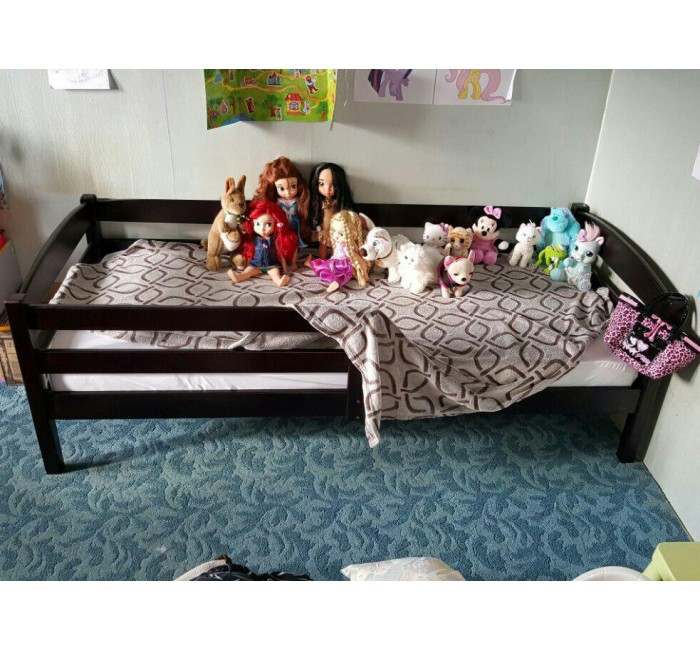 Буковая детская кровать Хьюго Плюс бук