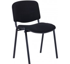 Класичний офісний стілець Ізо з чорними ніжками