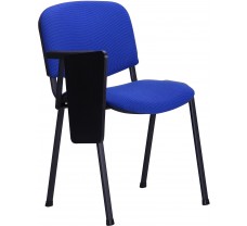 Офісний стілець Ізо зі столиком та чорними ніжками
