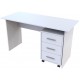 Письменный офисный белый стол Т3 120х60х78