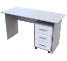 Офісний стіл Т3 Сірий/Білий 120х60х78