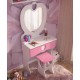Комплект трюмо зі стільцем для дівчинки Принцеса