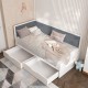Оригинальная детская кровать Бруклин с ящиками