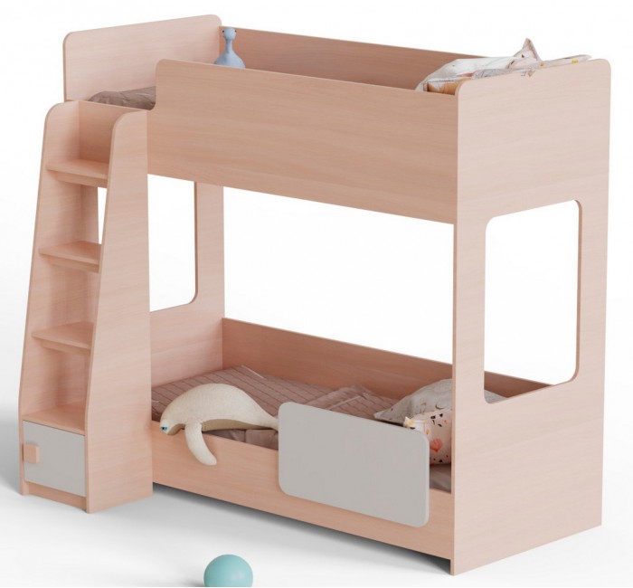 Двухъярусная кровать для двоих детей ДДК-104