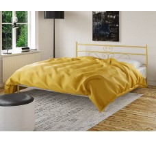 Металлическая двуспальная кровать Лаванда