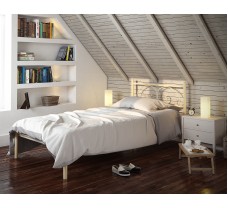 Односпальная кровать Иберис Мини с ковкой 