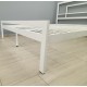 Двуспальная металлическая кровать в стиле лофт Хайфа