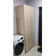 Распашной шкаф для одежды Гелар цвет Сонома 2 ДСП 77х49х203