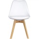 Белый эстетический комплект стульев Бин 