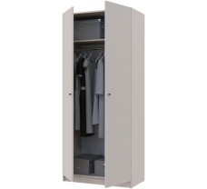 Классический двухдверный шкаф для одежды Промо Кашемир 2 ДСП 90х48х204