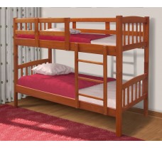 Двоярусне дитяче ліжко Бай-бай з масиву сосни