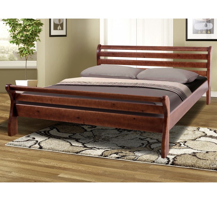 Ліжко дерев'яне Ретро-2