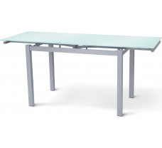 Обеденный стол Венди в белом  цвете раскладной 80/130х65