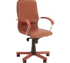 Строгое классическое кресло NOVA wood LB MPD EX1