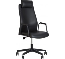 Офисное поворотное кресло SOLO HR black SFB PL70