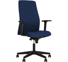 Крісло для офісу SOLO R black ES PL70 з регульованими підлокітниками