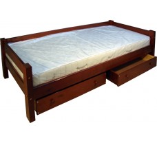 Односпальная подростковая кровать Арго с ящиками и спинкой
