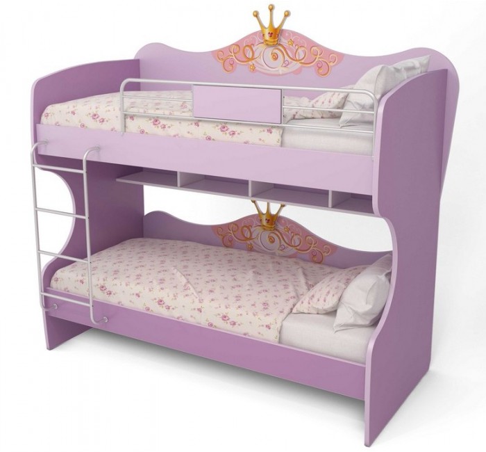 Двухъярусная подростковая кровать Cinderella