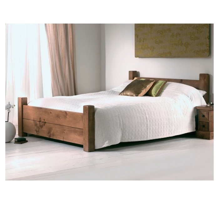 Кровать из массива дерева Имбрейс