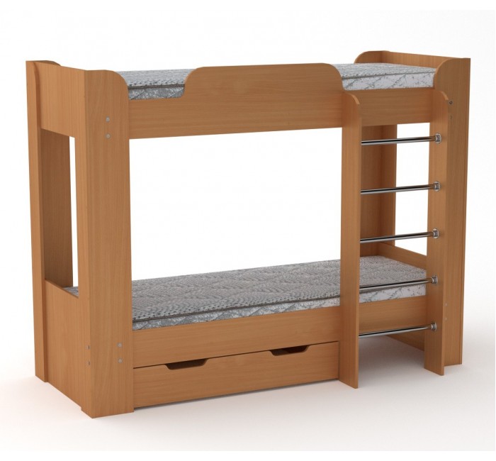 Двоярусне ліжко Твікс-2 з матрацами